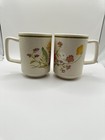 Rare Set Of 2 Lenox Summer Wind Grand Mugs  temper-ware      Gmug     4           Vintage