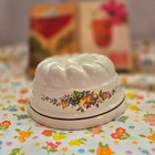 Vintage Teleflora Ceramic Fruit Jello Mold   Wall Hanging Kitchen D  cor   