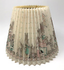 Bunny Rabbit Lamp Shade Accordion Nursery Children Pastel Clip On 8 