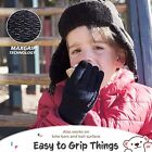 Kids Winter Gloves For Boys Girls Children Toddler Small 1 Pair-cyan-blue