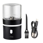 Tobacco Grinder Electric Herb Grinder With Usb Rechargeable 1 7oz Glass