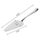Ytykinoy Pack Of 5 Stainless Steel Pie Pizza Cake Pastry Server Silver