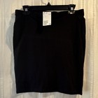 H m Black Solid Pencil Skirt Women   s Size S Regular Knee Length New W  Tags