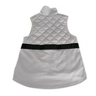Nike Aerolayer Quilted Vest Size S Womens Gray Running Full Zip