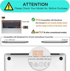 Macbook Pro 13 Inch Case For 2016-2024 M3 M2 M1 A2338 A2251 A2289 A2159 A1708