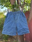 Vintage 90s Superman Denim Jeans Shorts Boys Kids Youth Size 7 Dc Comics Nos Vtg