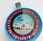 Vintage Spinning Roulette Wheel Blue Handheld El Cortez Hotel Las Vegas 3    Works