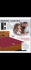Sanctuary Queen Waterbed Mattress Free Flow Full Wave Motion New