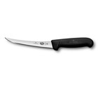  1-knife  Victorinox Fibrox Curved Boning Black Tpe Handle 6  Blade 5 6603 15