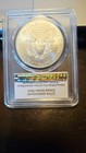 2017  1 First Strike Pcgs Ms70 Silver Eagle - 225th Us Mint Anniversary Label