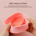Foldable Wax Heater Hair Removal Machine 400ml Portable Silicone Wax Warmer