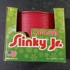 Original Slinky Jr   Made In Usa 2010 Rare Christmas Red And Green  New  Box-24