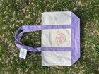 Large Trader Joe   s Lavender Canvas Tote Bag 2026 Limited Edition Brand New   Us