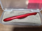Vintage Fisher Space Pen Red Cherry Bullet  400rc Ballpoint Pen W  Box And Refil