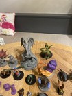 Large Amount Of Dnd Miniatures   Some Are Primed And Painted  Some Are Unlainted