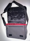 Mtv Vintage Black Gray Red Logo Tote Messenger Bag Fantastic Condition 