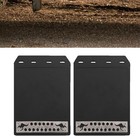 Mud Flaps For Trailer Truck Semi-truck Heavy Duty Rubber Mudguards 2pcs