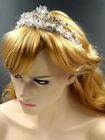 Austrian Crystal Rhinestone Tiara Crown Headband Bridal Party Pageant 278 Silver