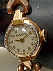 Vintage Bulova 14kt Gold Filled Watch With Speidel Band Working Inscripted