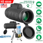 40x40 Hd Monocular Telescope  Fmc Optical Lens For Hiking Hunting
