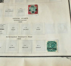 India Early Lot Stamps 19th Century 1800s Scott Brown Album  Ind6mar