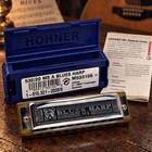 Hohner Blues Harp Ms 532 20 Key Of A Harmonica Germany Case Manual