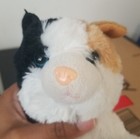 Dan Dee Calico Cat Laying Plush-factory Flaw Crooked Nose