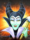 Disney Parks Maleficent 8  X 8  Character Of The Month Artist Peter Emmerich