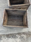 Antique Bachelors Unexcelled Soda Wooden Bottle Crate Woonsocket Ri