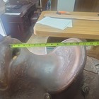 Connoll Bros Billinos Mont Traditional Tooled   Brown 13 In  High Back Saddle 