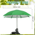 Camera Umbrella  10 6 Inch Sunshade Camera Protector Waterproof Cover  Green