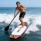 Inflatable Stand Up Paddle Board Sup Kit 10 6  Paddle Boards With Electric Pump