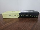 Wilton Armetale Flutes And Pearls 13  Rectangular Cracker Tray - Nib