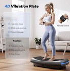 Vibration Plate Exercise Machine 7 In 1 4d Vibration Plate Glide Swing massage