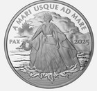 2025  1 Canada Lady Peace Dollar 1 Oz  999 Silver Proof Coin Ogp