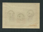1948 Saar Semi-postal French Protectorate Stamp  b64a Souvenir Sheet Canceled