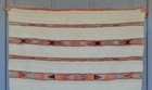 Vintage Navajo Banded Single Saddle Blanket Rug - Handspun Wools - Vegetal Dyes