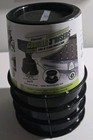 Gorilla H672 Floor Protection 3 In  Black Furniture bed Risers  set Of 4 