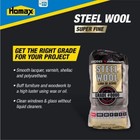  4 0 12 Pad Steel Wool  Super Fine Grade