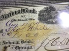     train Engraving  U s  1879 Bank Check  Fnb Of Albia  Iowa W us  Revenue  rn-g1
