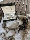 Vintage Men   s Junk Drawer Jewelry Lot Watches Pin Cuff Links