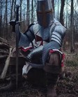 Medieval Templar Knight Full Body Set Armour Cosplay Halloween Suit Armor Larp 
