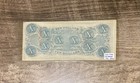 1863  10 Ten Dollar Bill Confederate States Of America Currency Note 2nd Series