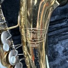 Bundy 1 Selmer Alto Saxophone Usa Vintage 1970s Student Sax W  Case   Neck