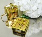 12 Mini Bible Key Chain Favors Recuerdos Bautizo Communion Wedding Baptism