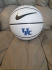 Mark Pope Auto Nike Versa Tack Elite Kentucky Wildcats Logo Basketball 96 Champs