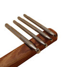 Smooth Angle Beveler Leather Stamping Tool Beveling 4pcs Stamps Stainless Steel