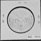 1989 American Silver Eagle Bu Coin 1 Oz  1 Dollar Uncirculated First Year Mint