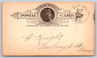United States Postal Card   Albany  New York Fort Orange Milling Co  Circa 1889
