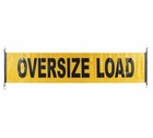 4 Pk 18 x84  Reflective Oversize Load Sign Banner For Trucks  Trailer W bungee